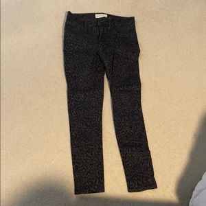 Cheetah print pants